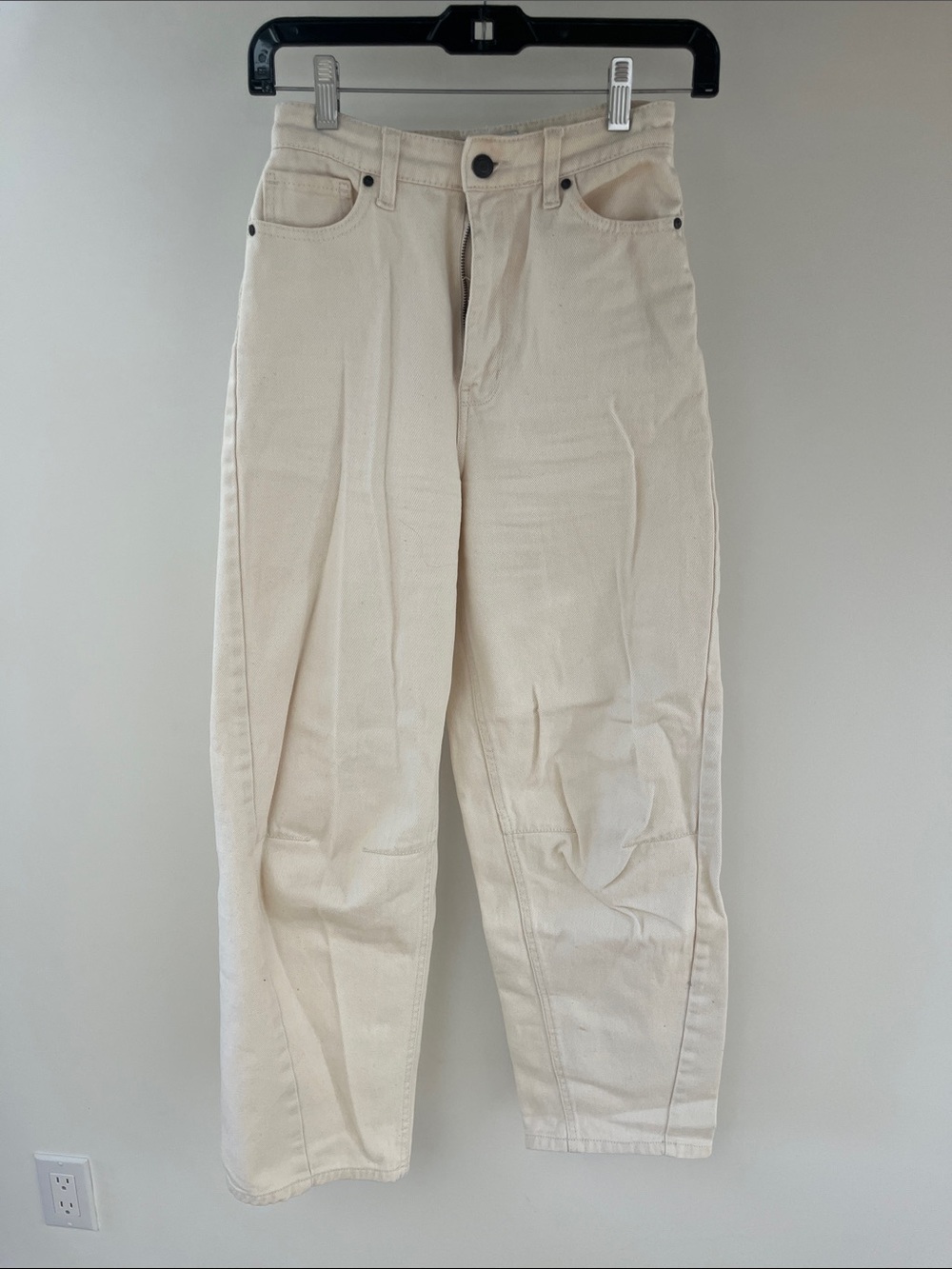 RSQ women Cream Relaxed Jeans